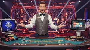 Antarmuka aplikasi mobile winmulu menampilkan dashboard sportsbook dan permainan kasino langsung